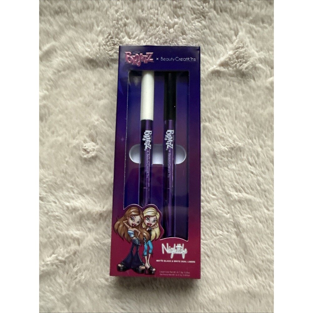 BRATZ Girls Night Out Nightlife - Matte Black & White Gel Pencil & Liquid Liner